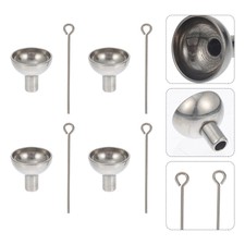 Mini imbuto polvere in acciaio inox imbuto alimentare casa
