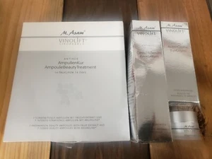 M.Asam Vinolift Anti-Aging Beauty Ampoules 14 day treatment Face Serum Eye Cream - Picture 1 of 3