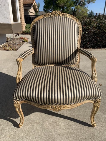 Traditional imports bergere chair Cover