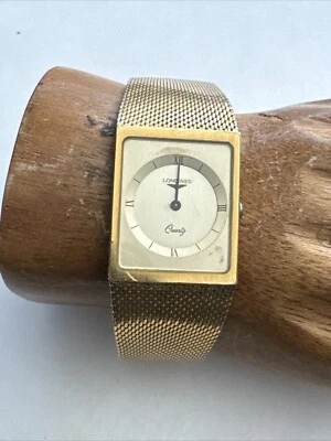 ✅ LONGINES - Unisex - Gold Plated - RARE Vintage Swiss Watch Repair Or Parts - Image 1 of 4