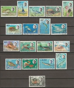 TERRITORIO BRITANNICO DELL'OCEANO INDIANO 1968 SG 16/30 USATO - Foto 1 di 1