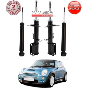 4 AMMORTIZZATORI ANTERIORI POSTERIORI MINI ONE COOPER COOPER S R50 R53 2001-2006 - Foto 1 di 2