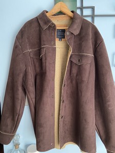 tommy hilfiger faux suede jacket