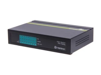 TRENDnet 8-Port Gigabit PoE+ Switch, 8 x Gigabit PoE+ Ports, 123W PoE Power Budg - Image 1 of 4