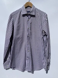 Massimo Dutti Multicolor Striped 100 % Cotton Button Down L - Bild 1 von 11