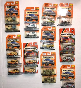 Lot of 17 Matchbox 2000 LOGO Cars Truck Chevy 38 39 71 73 79 96 98 100 NEW MOC - Picture 1 of 7