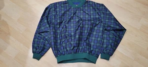 VTG Highlander Mens L Gr/ Blue Scottish Clans Tartan Pattern Plaid Jacket, golf - Picture 1 of 7