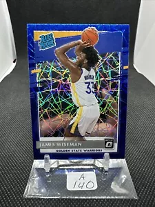 2020-21 DONRUSS OPTIK JAMES WISEMAN BEWERTET ROOKIE BLAU GESCHWINDIGKEIT RC KRIEGER - Bild 1 von 2