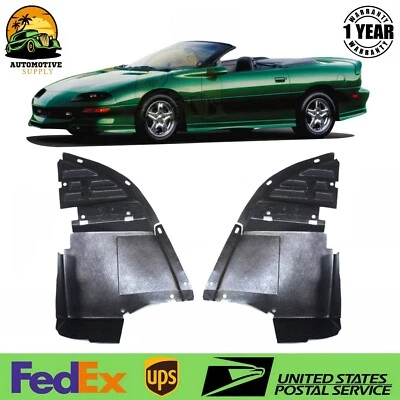 Nuevas cenefas deflectoras de presa de aire delanteras lado derecho y derecho para Chevrolet Camaro 1993-2002 Foto 1 de 4