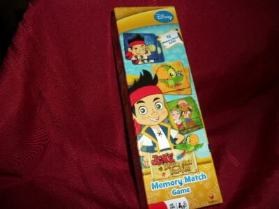 Jake And The Neverland Pirates Memory Match Game 72 Cards Discontinued Complete - Image 1 of 4