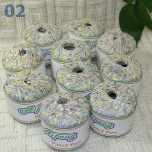Sale New Lot of 10Ballsx50g High-quality Nylon Ladder Track Knitting Yarn Olive - Picture 1 of 8
