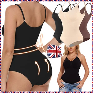 Body modelador adelgazante abdomen control firme sin costuras para mujer Reino Unido - Imagen 1 de 61
