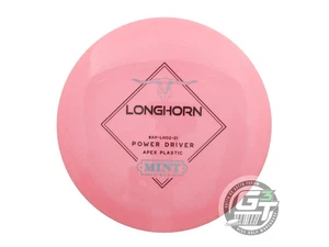 Gebrauchte neuwertige Scheiben Apex Longhorn 167g Lt. Pink Distance Driver Golf Disc - Bild 1 von 2