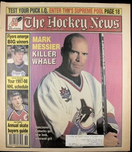 THE HOCKEY NEWS - 5 Sep. 1997 - Feat. Messier, Gratton, Sakic - **LEER DESCRIPCIÓN** - Imagen 1 de 1
