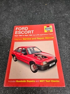 Haynes Manual Ford Escot Sept 1980 To Sept 1990 - Picture 1 of 4