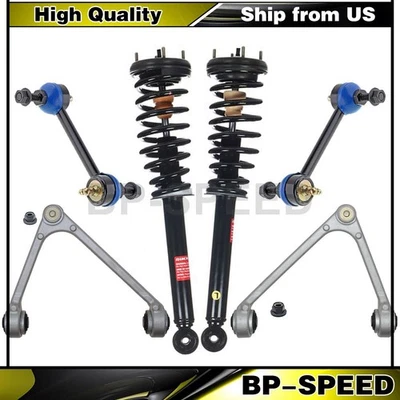 Brazos de control para Ford Thunderbird 2002 rótula barra estabilizadora eslabón puntales completos Foto 1 de 4