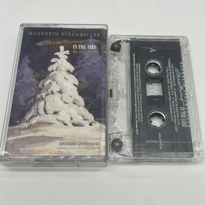 Mannheim Steamroller Cassette Tape Album Christmas In The Aire *TESTED - Image 1 of 3