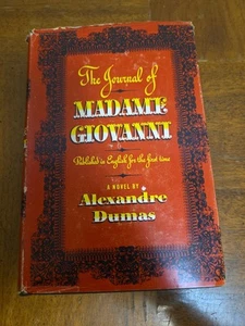 The Journal Of Madame Giovanni Alexandre. Dumas - 1944 Hardcover Dust Jacket Vtg - Foto 1 di 6