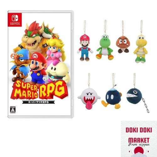 Super Mario RPG -Switch Mario Mascot 7 kinds (Mario Yoshi Clickribo Nok A - Image 1 of 1