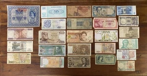 Lot Of 25 Banknotes All Different (Ref: L-52) - Picture 1 of 1