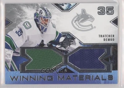 2021-22 SPx Winning Materials Thatcher Demko #WM-TD - Image 1 of 3