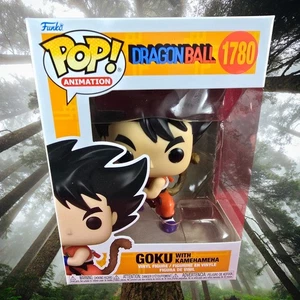 Goku with kamehameha funko # 1780 (nib)With Pop Protector  - Picture 1 of 7