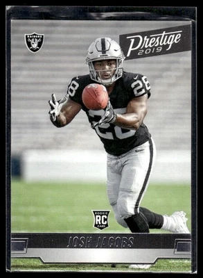 2019 Panini Prestige Josh Jacobs Rookie Oakland Raiders #240 - Image 1 of 2