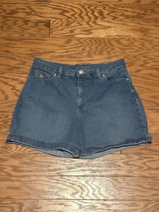 Gloria Vanderbilt Amanda Damen Bündchen blau Denim Jeansshorts, Größe 12 - Bild 1 von 6