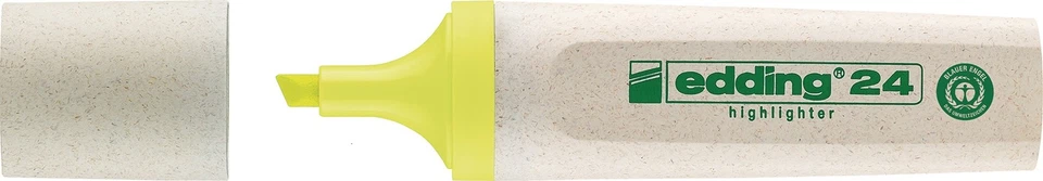 EDDING VERTRIEB GMBH Textmarker 24 EcoLine gelb Strich-B.2-5mm Keilspitze EDDING Stift Marker