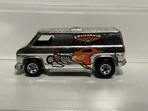 Hot Wheels 1974 Super Van Silver With California Cruisin Hong Kong - Picture 1 of 4