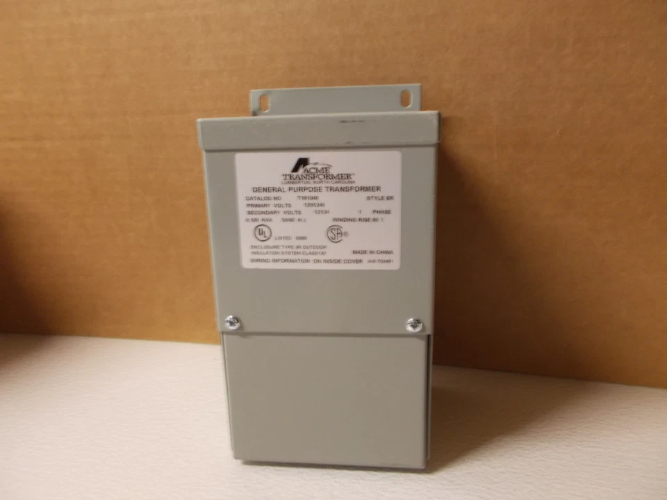 Acme Transformer General Purpose Transformer 120X240V, 50/60Hz, T181048 - Image 1 of 1