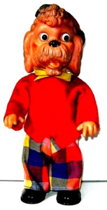 AUTOMATE MECANIQUE TOYLAND/SONNI-" CHIEN MARCHEUR "- FONCTIONNE -MADE IN GERMANY - Photo 1/2