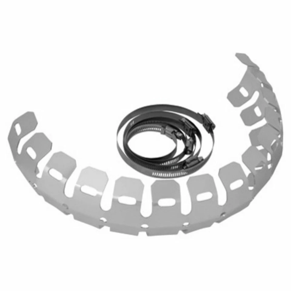 Protector de tubo de aluminio Tusk plateado - Se adapta a: Yamaha YZ125 1974-2021 Foto 1 de 1