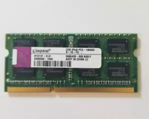 Kingston 2 GB PC3-10600S DDR3-1333 MHz KF073F-ELD memoria computer portatile - Foto 1 di 2