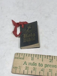 Vintage New Testament Holy Bible 1.5” Miniature Book SORIN Cincinnati Ohio  - Picture 1 of 5