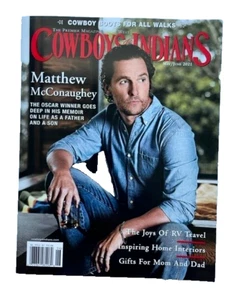 Cowboys & Indians May/June 2021 Magazine Vol 29 Num 4 Matthew McConaughey - Picture 1 of 1