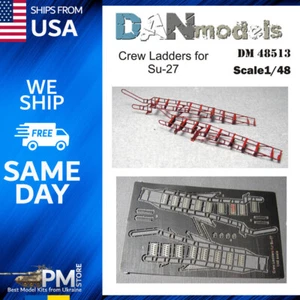 Dan Models 48513 Crew Ladders for Su-27, Photo-Etched accessories Scale 1/48 - Picture 1 of 12