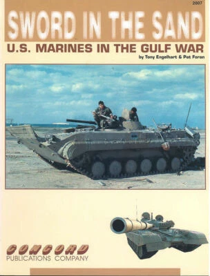 CONCORD SWORD IN THE SAND USMC FIRST GULF WAR DESERT STORM 1990-91 M60A1 T-72 - Image 1 of 4