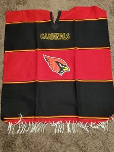 Phoenix Cardinals Poncho 35 Width x 40 Length Many Uses - Picture 1 of 6