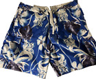 Mens Hawaiian Print Swim Trunks  Bathing Suit Beach Swim Board Shorts Size 3XL
