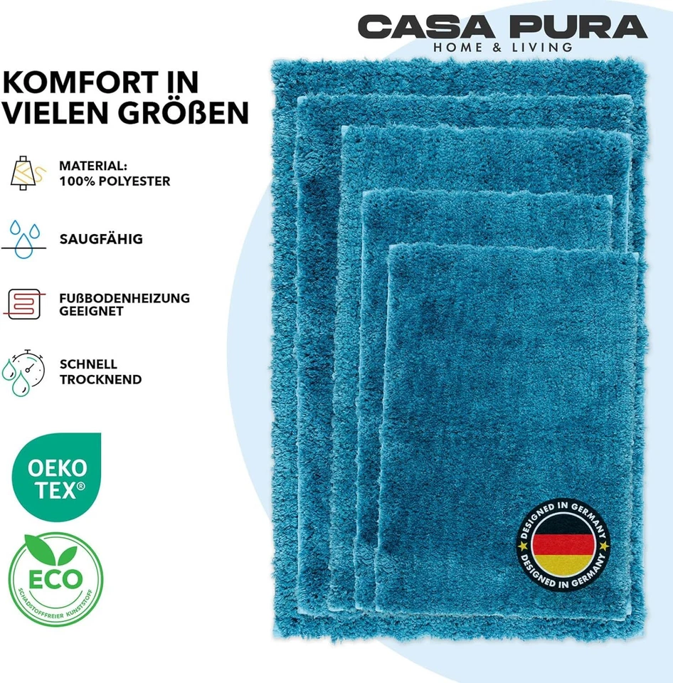 Badematten SKY Soft | Badvorleger Badteppich Badematte Duschvorleger Badeteppich - Bild 1 von 1