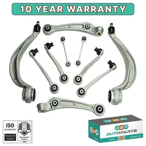 FRONT SUSPENSION WISHBONES CONTROL ARMS LINKS KIT FOR AUDI A6 C7, A7 4G, Q5 8R - Picture 1 of 12