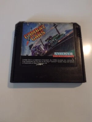 Combat Cars(世嘉 Genesis,1994 年)经过测试,工作正常! — 第 1/3 张图片