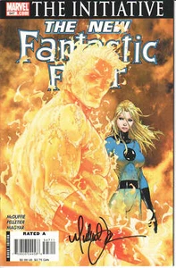 Fantastic Four 547 2007 Signed by Michael Turner NM+ - Picture 1 of 2