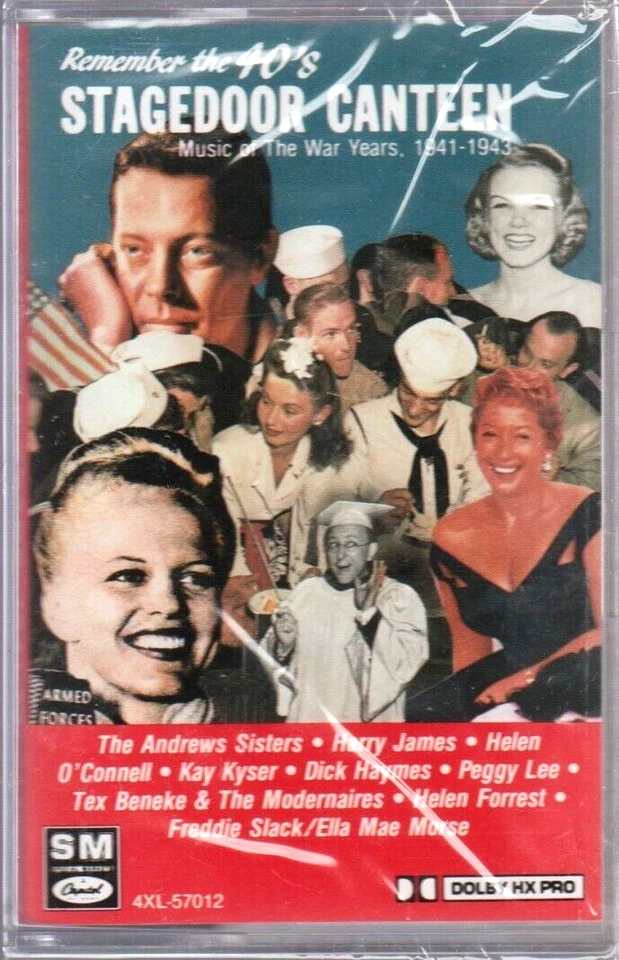 Stagedoor Canteen: Remember the 40's Music of the War Years 1941-1943 (Cassette) - Image 1 of 2
