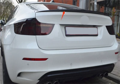 Alerón trasero ABS negro brillante para BMW X6 E71 E72 2008-2014 Foto 1 de 4