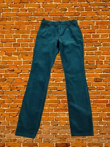 BODEN SIZE UK 6R GREEN JEANS BRUSHED DENIM MID RISE SOHO SKINNY WOMENS TROUSERS - Picture 1 of 5