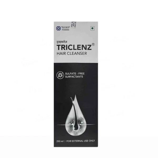 Triclenz Hair Cleanser/Sulphate-free Shampoo For Thicker And Fuller Hair, 250ml - Image 1 of 1