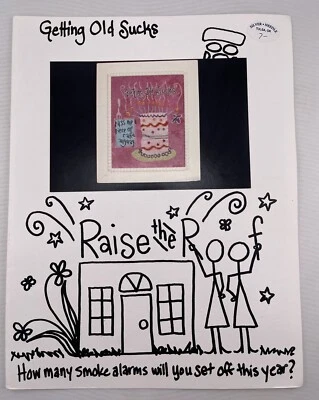 Getting Old Sucks by Raise The Roof cross stitch Chart - Image 1 of 2