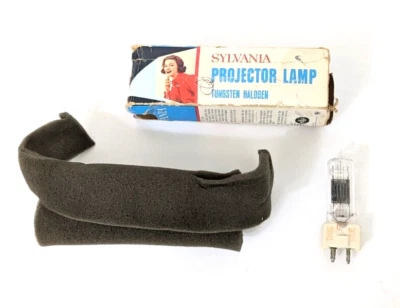 Lámpara de proyección EHA SYLVANIA 500W 120V bombilla halógena de tungsteno Foto 1 de 4